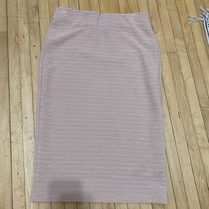Pastel Pink Pencil Skirt